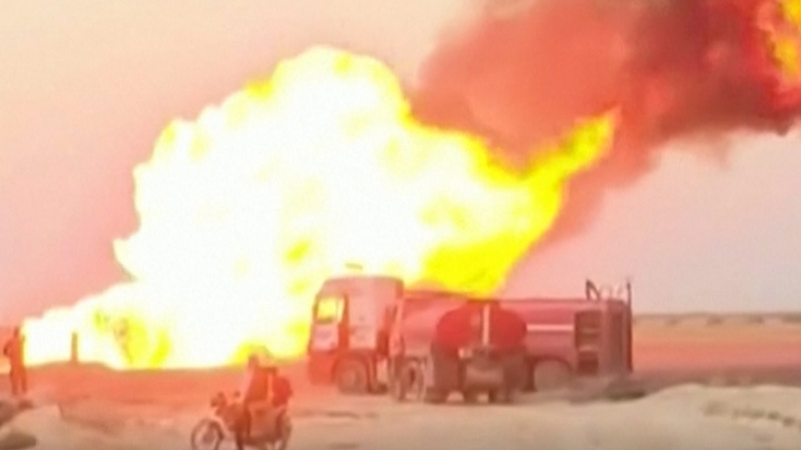“Vụ nổ đường ống khí đốt gây mất điện toàn Syria là do khủng bố”